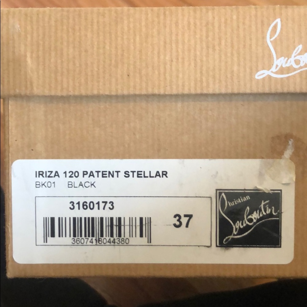 Christian Louboutin Iridescent Black Heels - Picture 4 of 7